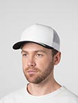 Бейсболка FLEXFIT арт. 500MT (белый / черный)